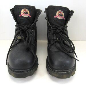 Brahma Boots Gus Men's Black Steel Toe Work Boot ASTM F2413-05 Size 8.5
